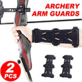 2X Archery Arm Guard Finger Guard Protective Gear For Practice Openwork V528-BOW-GUARD-2PCS-854773