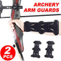 2X Archery Arm Guard Finger Guard Protective Gear For Practice Openwork V528-BOW-GUARD-2PCS-854773