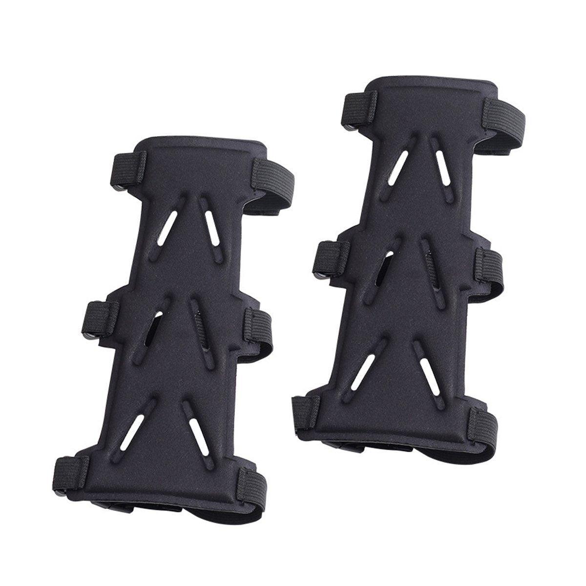 2X Archery Arm Guard Finger Guard Protective Gear For Practice Openwork V528-BOW-GUARD-2PCS-854773