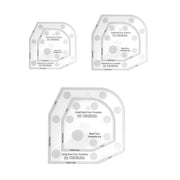 Quilting Ruler Bowl Mat Table Placemat Cozy Acrylic Durable Patchwork Craft Tool V528-BOWL-COZY-3PCS-791452