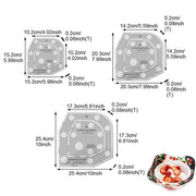 Quilting Ruler Bowl Mat Table Placemat Cozy Acrylic Durable Patchwork Craft Tool V528-BOWL-COZY-3PCS-791452