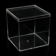 10pcs Clear Acrylic Plastic Boxes Square Storage Containers for Food Small Item - 10pcs-75-75-75 V528-BOX-10PCS-75-75-75-761422
