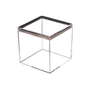 10pcs Clear Acrylic Plastic Boxes Square Storage Containers for Food Small Item - 10pcs-75-75-75 V528-BOX-10PCS-75-75-75-761422