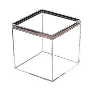 10pcs Clear Acrylic Plastic Boxes Square Storage Containers for Food Small Item - 10pcs-75-75-75 V528-BOX-10PCS-75-75-75-761422
