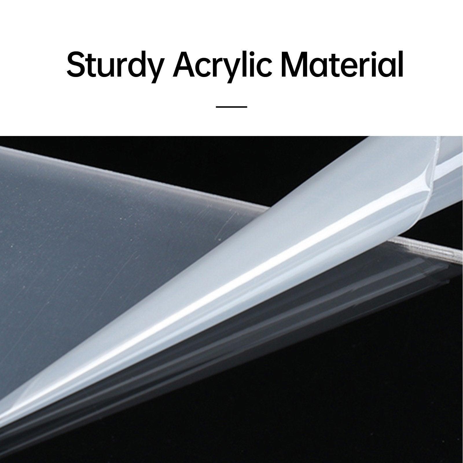10pcs Clear Acrylic Plastic Boxes Square Storage Containers for Food Small Item - 10pcs-85-85-85 V528-BOX-10PCS-85-85-85-623205