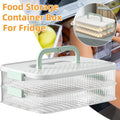 Multi Layer Dumpling Storage Box Refrigerator Freezer Organizer for Wonton V528-BOX-2-GREEN-325667