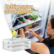 Multi Layer Dumpling Storage Box Refrigerator Freezer Organizer for Wonton V528-BOX-2-GREEN-325667