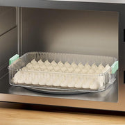 Multi Layer Dumpling Storage Box Refrigerator Freezer Organizer for Wonton V528-BOX-2-GREEN-325667