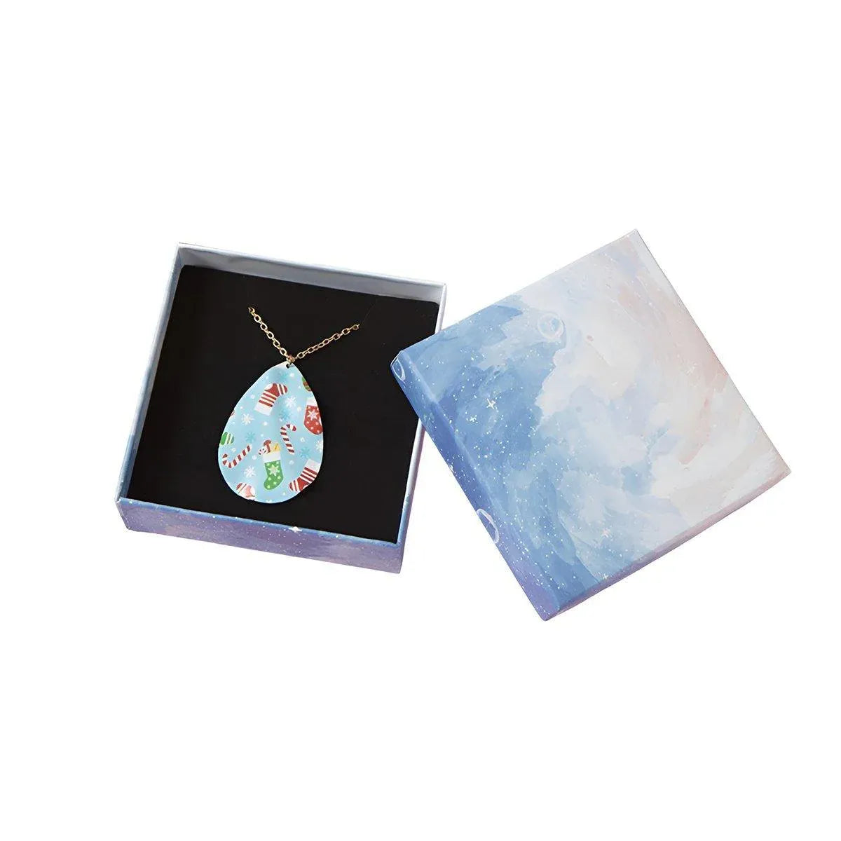 20PCS Cloud Jewelry Box Earrings Necklace Ring Bracelet DisplayOrganizer - 9*9*3cm(Box) V528-BOX-20PCS-9-9-3-456325