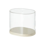 2pcs Clear Acrylic Display Case Transparent Box for Collectibles Dolls Figures - M V528-BOX-2PCS-MIDDLE-278329