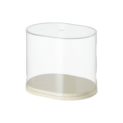 2pcs Clear Acrylic Display Case Transparent Box for Collectibles Dolls Figures - M V528-BOX-2PCS-MIDDLE-278329
