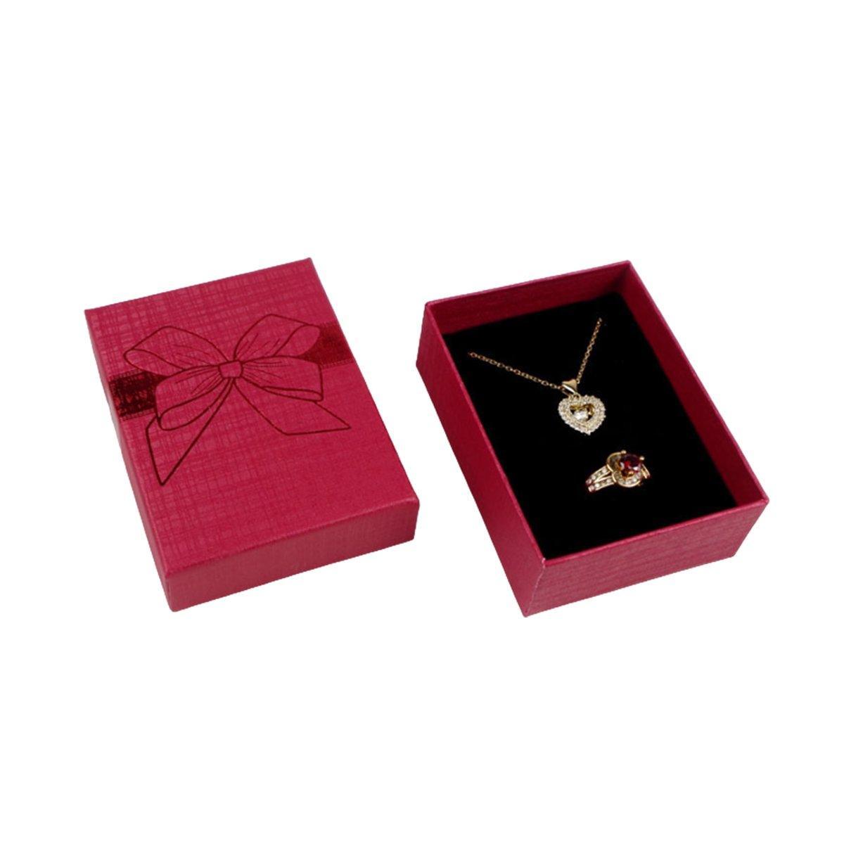 32pcs Jewelry Storage Box Necklace Pendant Ring Organizer Gift Packaging - Blue V528-BOX-32PCS-BLUE-183819