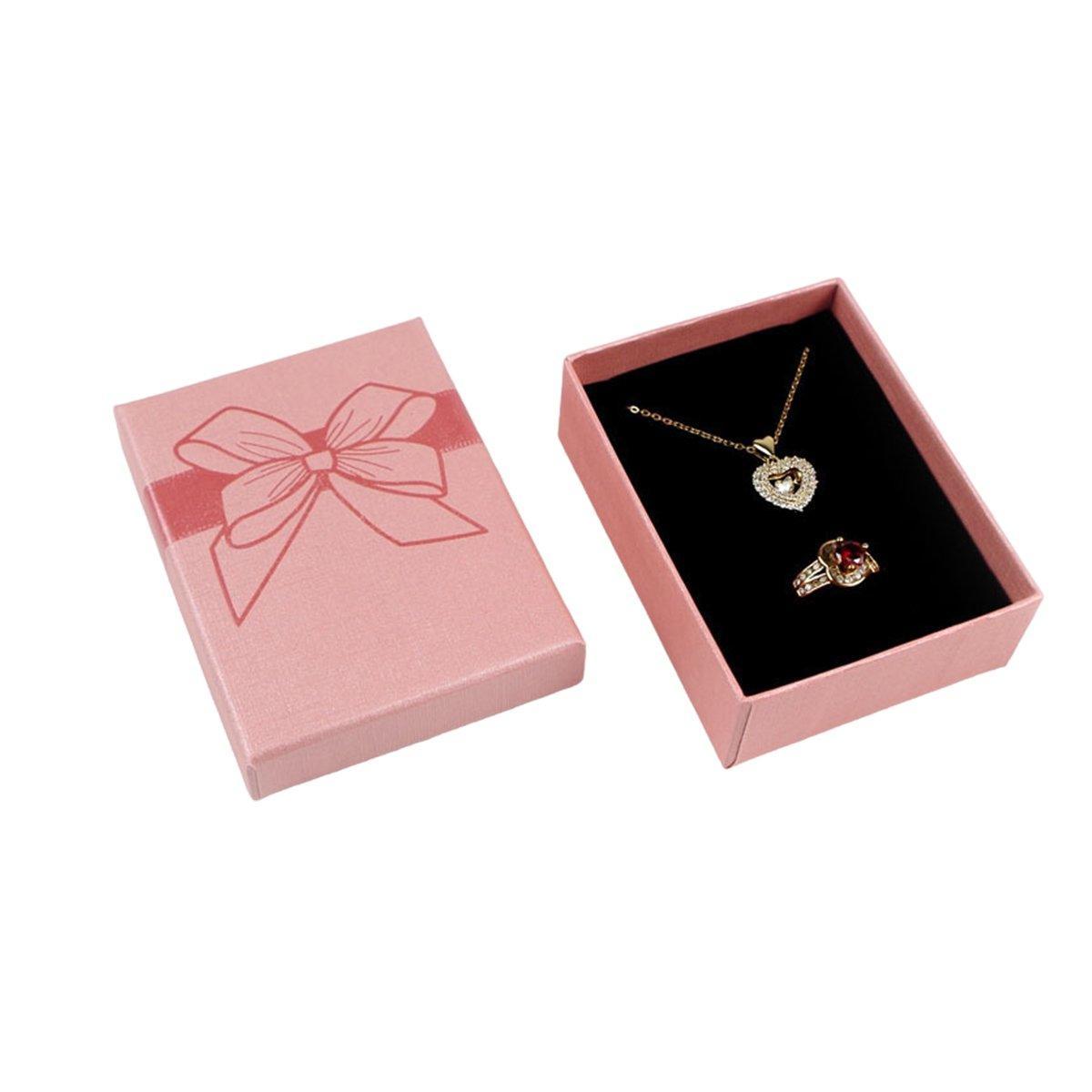 32pcs Jewelry Storage Box Necklace Pendant Ring Organizer Gift Packaging - Grey V528-BOX-32PCS-GREY-246401