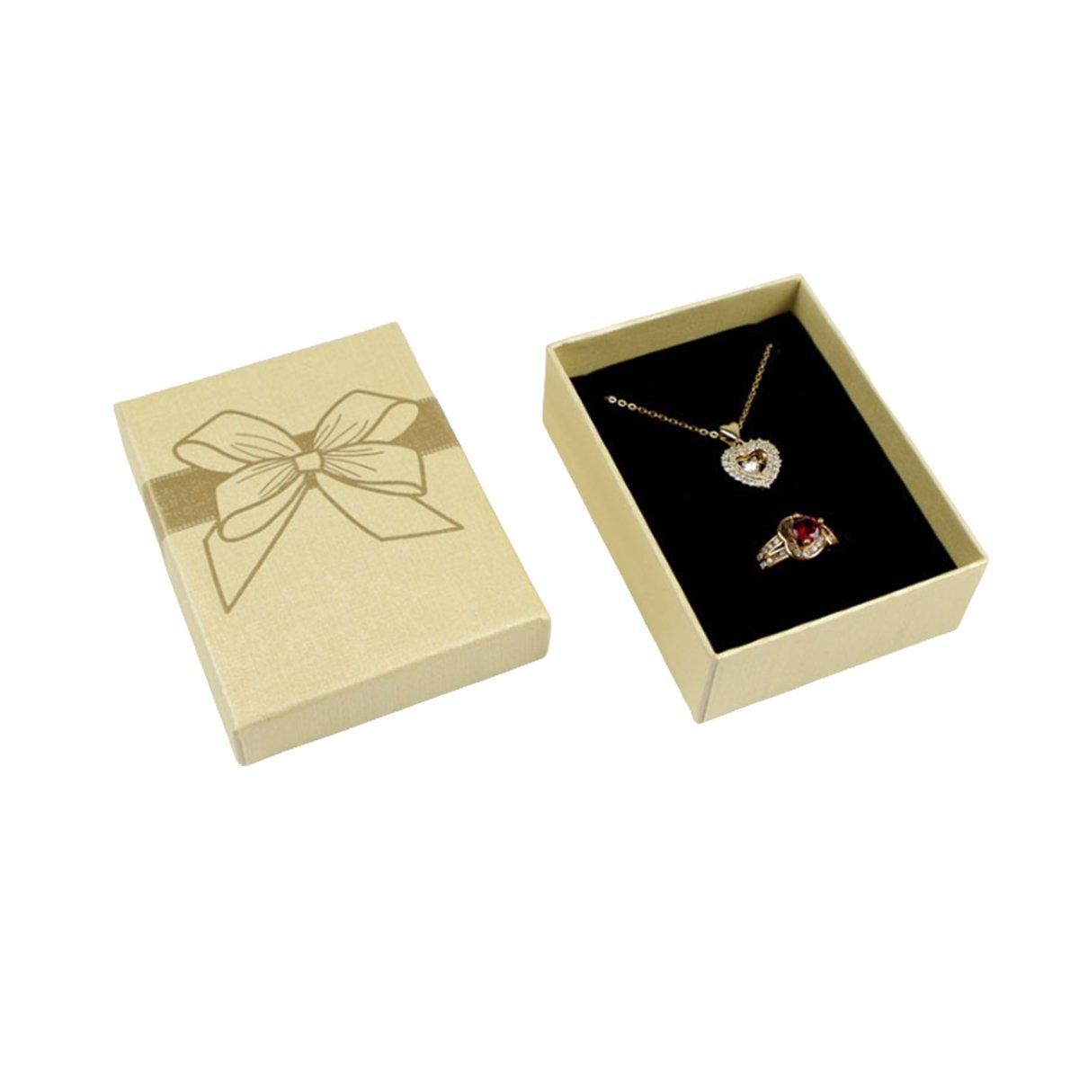 32pcs Jewelry Storage Box Necklace Pendant Ring Organizer Gift Packaging - Grey V528-BOX-32PCS-GREY-246401