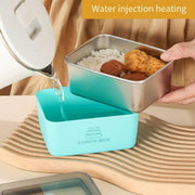 4pcs Sealed Crisper Food Storage Container Set Bento Box Refrigerator Organizer V528-BOX-4PCS-577504