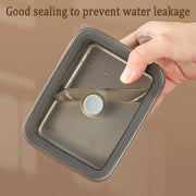 4pcs Sealed Crisper Food Storage Container Set Bento Box Refrigerator Organizer V528-BOX-4PCS-577504