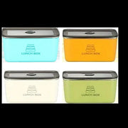 4pcs Sealed Crisper Food Storage Container Set Bento Box Refrigerator Organizer V528-BOX-4PCS-577504