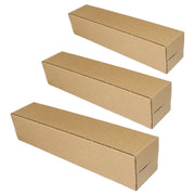 50pcs Long Strip Carton Flat Square Durable Shipping Boxes for Packaging Storage - 6.5cm x 6.5cm x 28cm V528-BOX-50PCS-65-280-257731