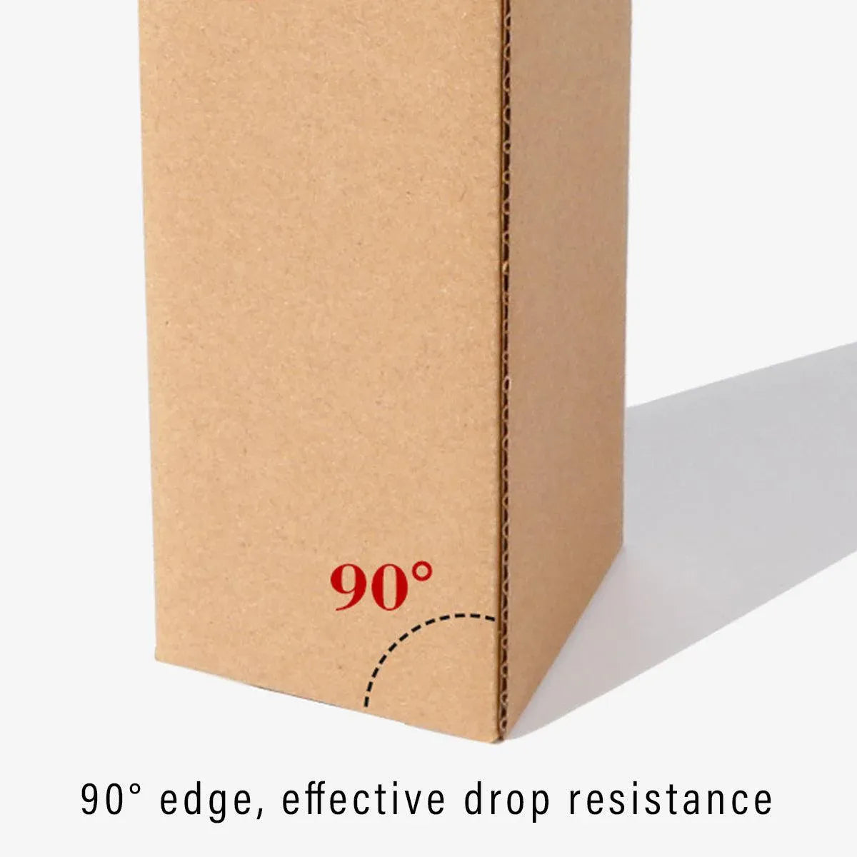 50pcs Long Strip Carton Flat Square Durable Shipping Boxes for Packaging Storage - 6.5cm x 6.5cm x 28cm V528-BOX-50PCS-65-280-257731