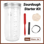 24oz Bread Fermentation Glass Jar Baking Supplies Airtight Container Dough V528-BOX-730ML-B-855075