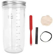 24oz Bread Fermentation Glass Jar Baking Supplies Airtight Container Dough V528-BOX-730ML-B-855075