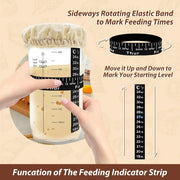 24oz Bread Fermentation Glass Jar Baking Supplies Airtight Container Dough V528-BOX-730ML-B-855075
