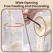 24oz Bread Fermentation Glass Jar Baking Supplies Airtight Container Dough V528-BOX-730ML-B-855075