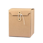 10PCS Kraft Paper Box Corrugated Packaging Box Gift Storage Transport Carton - 8x8x12cm V528-BOX-8-8-12-10PCS-334538