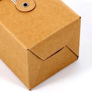 10PCS Kraft Paper Box Corrugated Packaging Box Gift Storage Transport Carton - 8x8x12cm V528-BOX-8-8-12-10PCS-334538