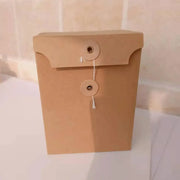 10PCS Kraft Paper Box Corrugated Packaging Box Gift Storage Transport Carton - 8x8x12cm V528-BOX-8-8-12-10PCS-334538