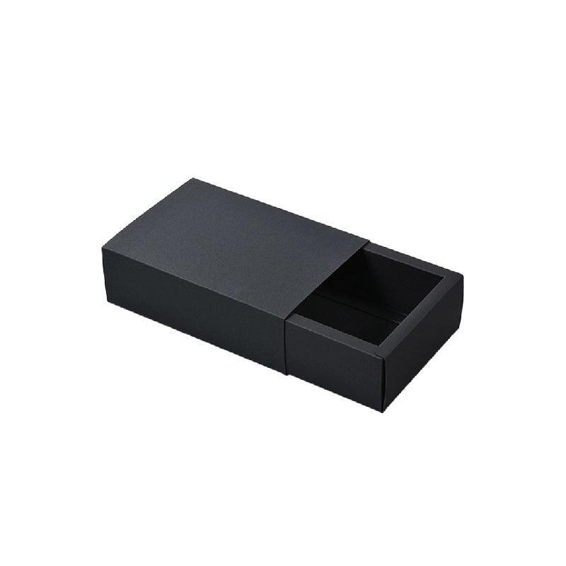 25X Black Kraft Paper Drawer Jewelry Package Necklace Bracelet Gift Package box - 12*12*5-25pcs V528-BOX-BLACK-12-12-5-25PCS-931854
