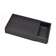 25X Black Kraft Paper Drawer Jewelry Package Necklace Bracelet Gift Package box - 18.5*13.5*3-25pcs V528-BOX-BLACK-185-135-3-25PCS-663135