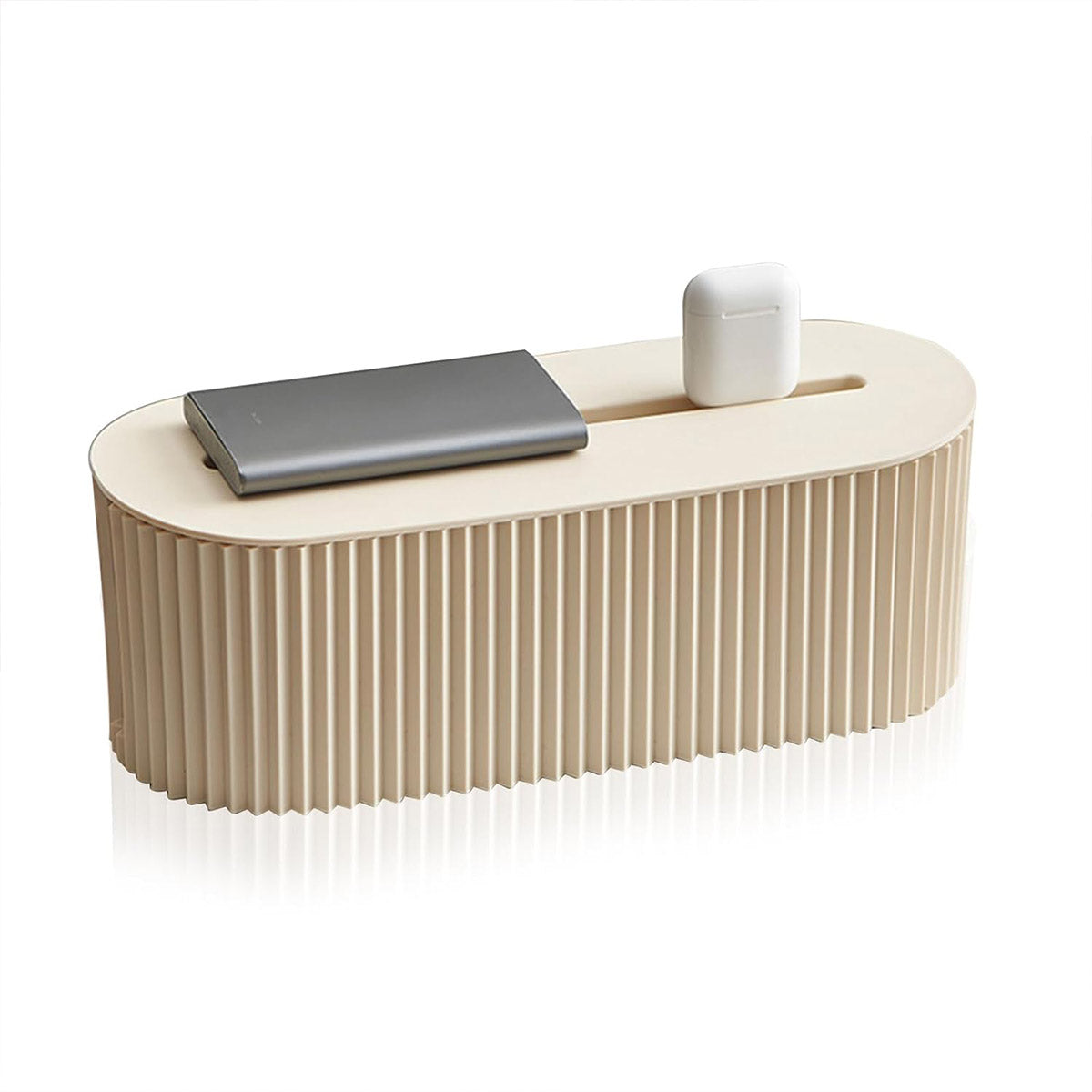 Large Cable Wire Cord Storage Box Case Management Socket Tidy Organizer V528-BOX-WHITE-480384