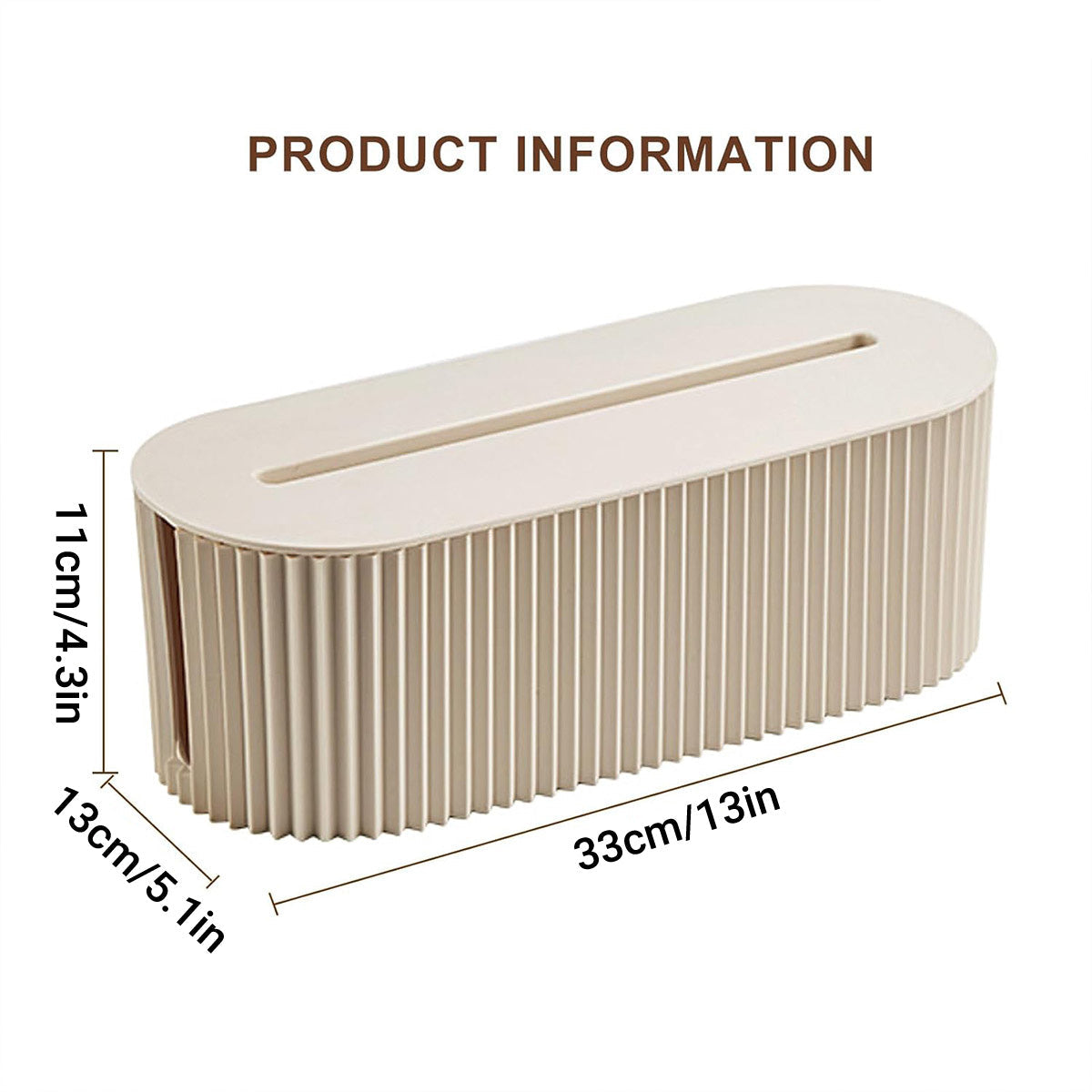 Large Cable Wire Cord Storage Box Case Management Socket Tidy Organizer V528-BOX-WHITE-480384