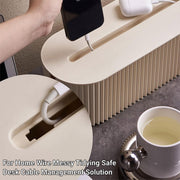 Large Cable Wire Cord Storage Box Case Management Socket Tidy Organizer V528-BOX-WHITE-480384
