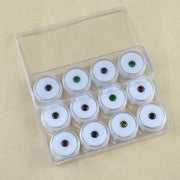 Transparent Round Gemstone Display Box Organizer Case with Lid Storage Packaging - White V528-BOX-WHITE-511257