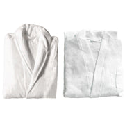 Cotton Kimono Collar Bathrobe Hotel Quality Thick Fleece Towel Embroidered Robe - Velvet V528-BR-VELVET-130-248954