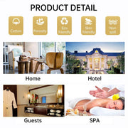 Cotton Kimono Collar Bathrobe Hotel Quality Thick Fleece Towel Embroidered Robe - Velvet V528-BR-VELVET-130-248954
