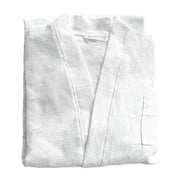 Cotton Kimono Collar Bathrobe Hotel Quality Thick Fleece Towel Embroidered Robe - Velvet V528-BR-VELVET-130-248954