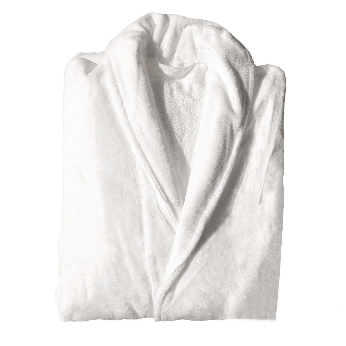 Cotton Kimono Collar Bathrobe Hotel Quality Thick Fleece Towel Embroidered Robe - Velvet V528-BR-VELVET-130-248954