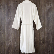 Cotton Kimono Collar Bathrobe Hotel Quality Thick Fleece Towel Embroidered Robe - Waffle V528-BR-WAFFLE-130-355485
