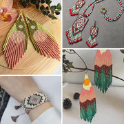 12000Pcs 3mm 24-Colour Glass Seed Bracelet Beads Kit V528-BRACELETBEAD-189514