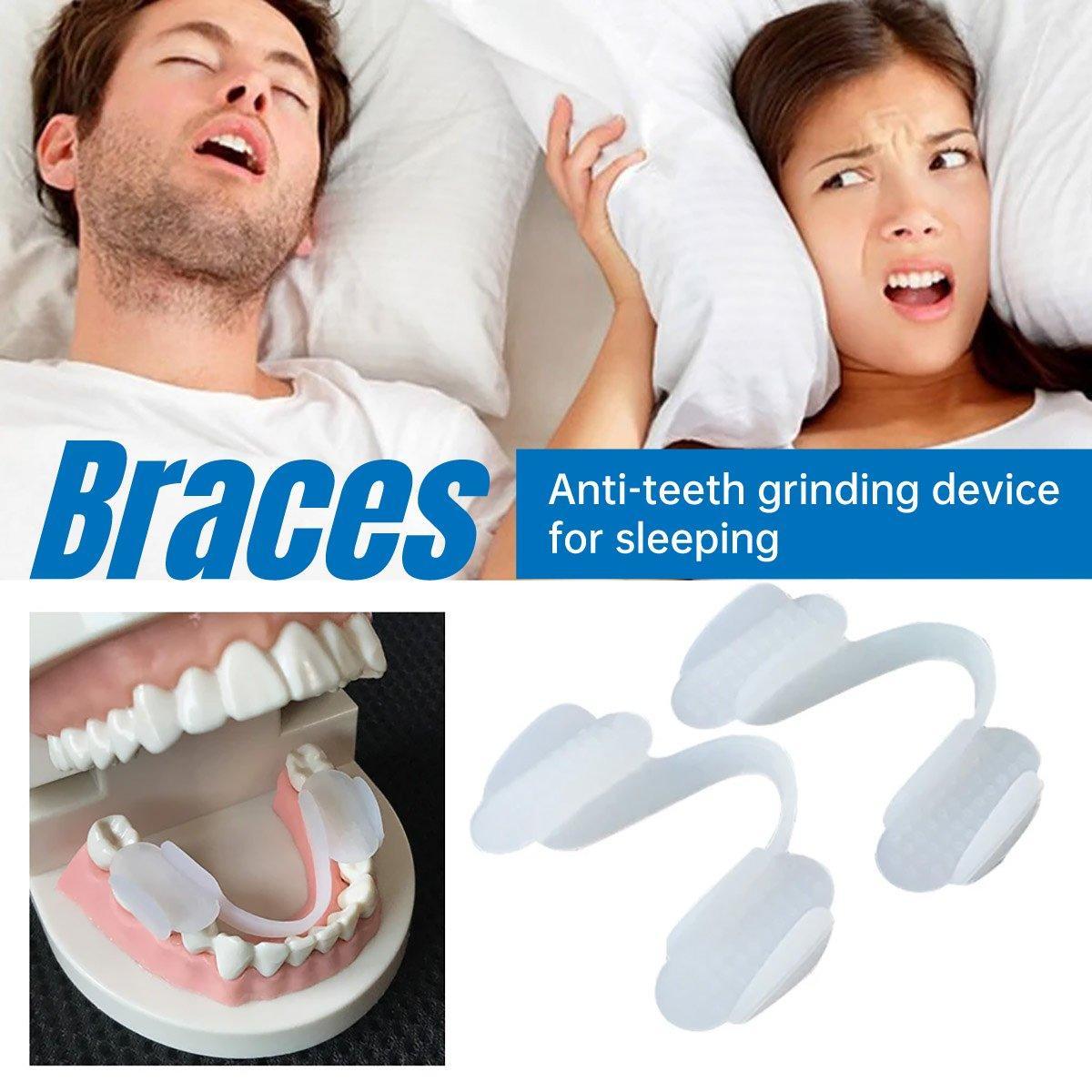 Night Teeth Grinding Guard Men Women Sleep Relief Mouth Cushion Protector V528-BRACES-826423