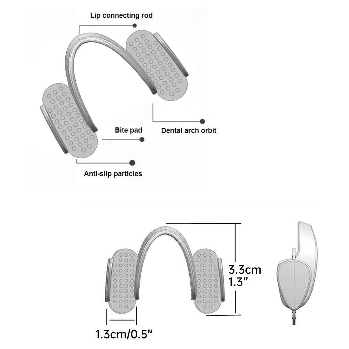 Night Teeth Grinding Guard Men Women Sleep Relief Mouth Cushion Protector V528-BRACES-826423