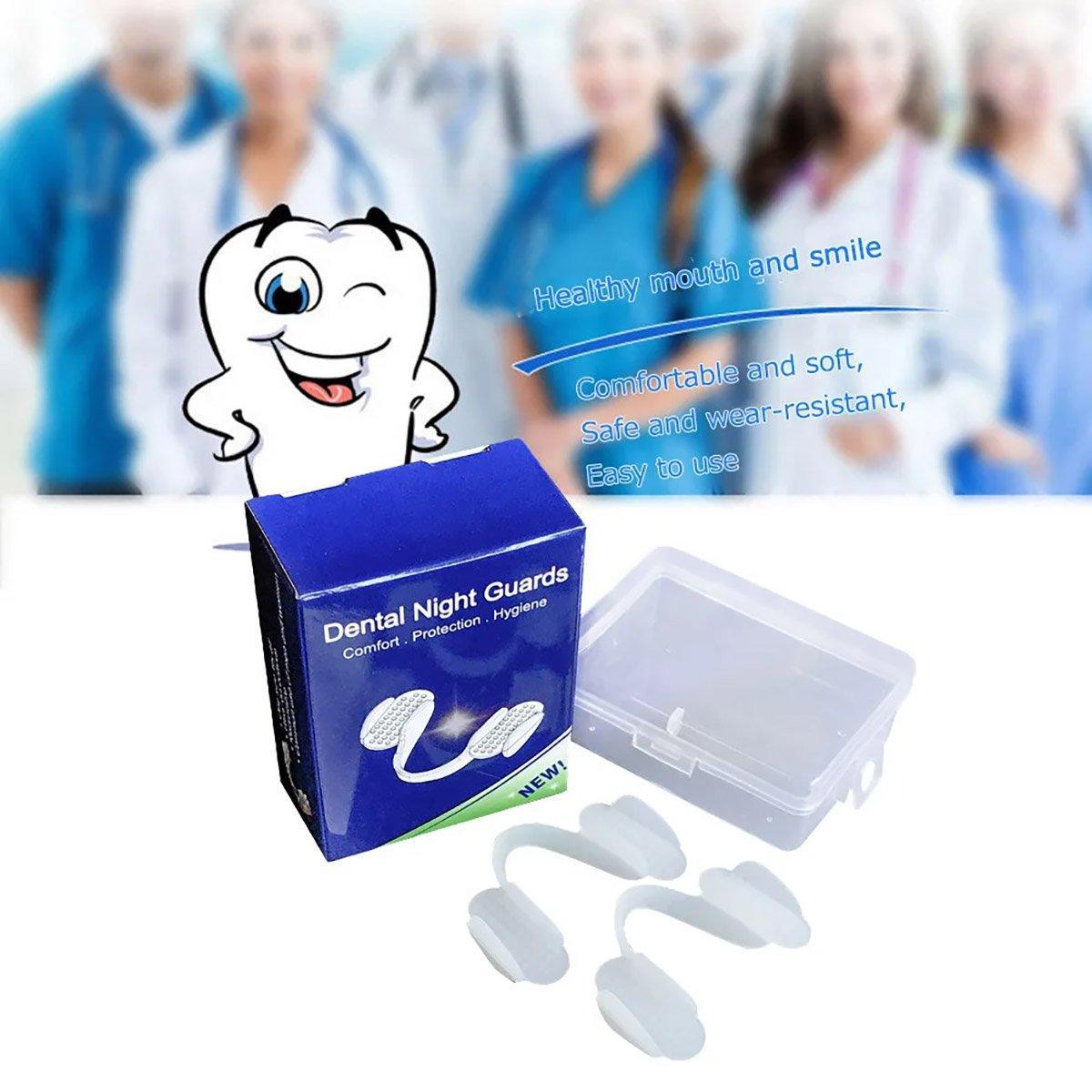 Night Teeth Grinding Guard Men Women Sleep Relief Mouth Cushion Protector V528-BRACES-826423