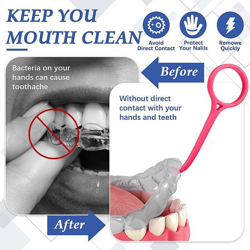5PCS Aligner Remover Tool Hook Kit for Invisible Braces and Retainer Handling V528-BRACESREMOVER-5PCS-78768