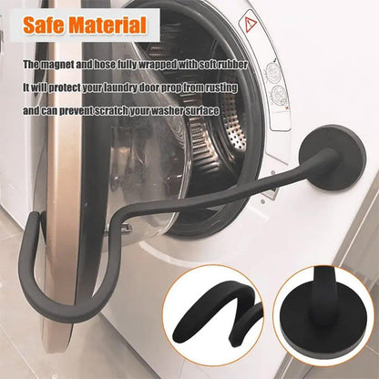 Magnetic Washer Door Holder Front Load Washing Machine Magnetic Door Prop - White V528-BRACKET-43MM-WHITE-601919