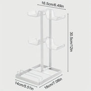 Headphones and Game Controller Holder Stand Desk Bracket for Accessories Display - White V528-BRACKET-T-WHITE-474338
