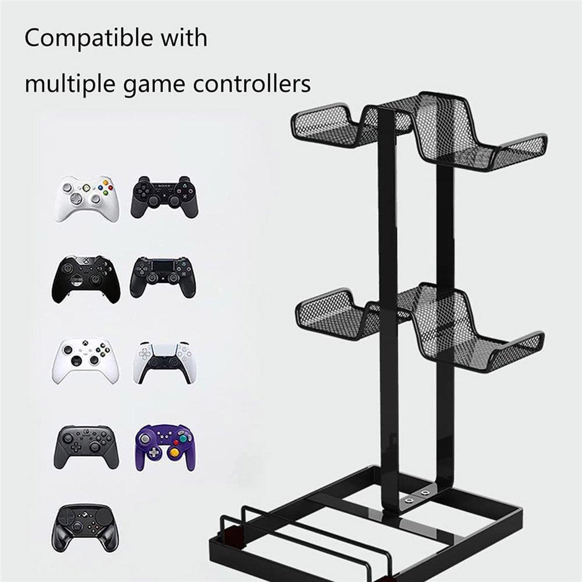 Headphones and Game Controller Holder Stand Desk Bracket for Accessories Display - White V528-BRACKET-T-WHITE-474338