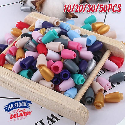 10-50X Breakaway Plastic Clasps for Silicone Necklace and Lanyard Pop Fittings - 10PCS V528-BREAKAWAYCLASPS-10PCS-COLORS-279814